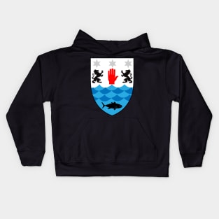 Traditional Niall of the Nine Hostages Crest Kids Hoodie